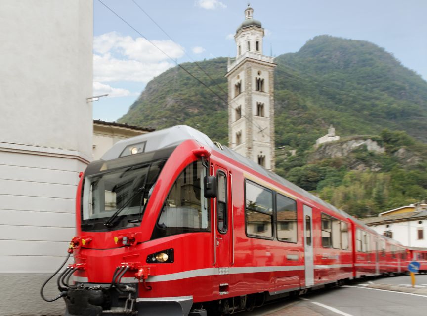 From Milan: St Moritz & Alps Day Trip with Bernina Red Train - “Swiss Alps” sightseeing time: planning for the in-between stops