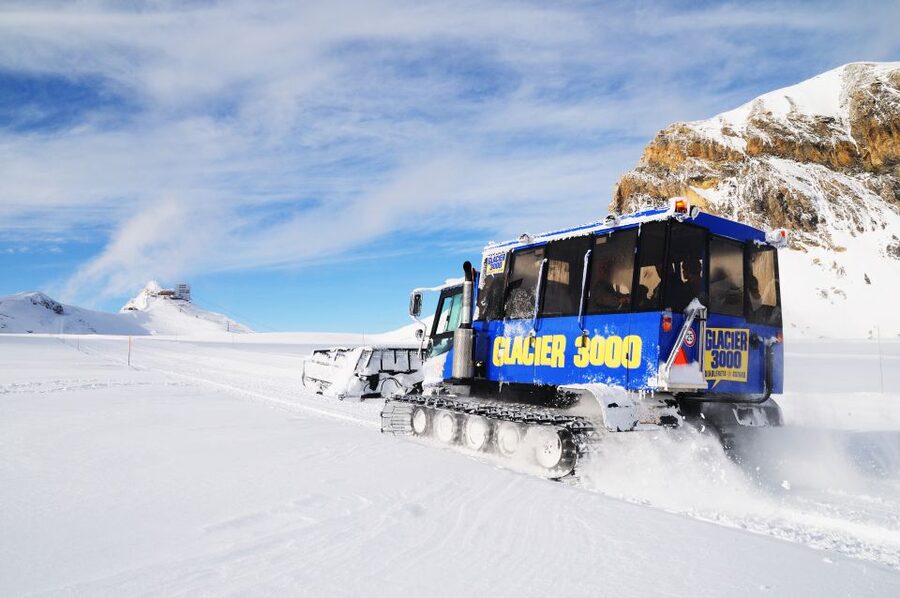 From Montreux: Glacier 3000 Day Trip - Glacier 3000: year-round snow, the suspension bridge, and real high-mountain views
