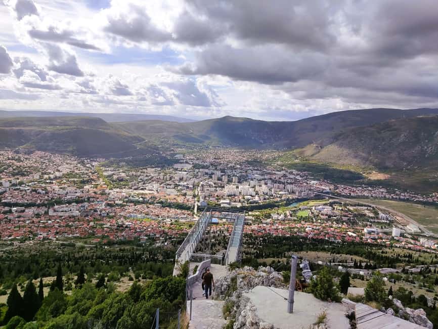 From Mostar: Kravice Waterfalls, Pocitelj & Blagaj Day Trip - Fortica Hill Skywalk: Mostar from Above, Zipline for the Brave