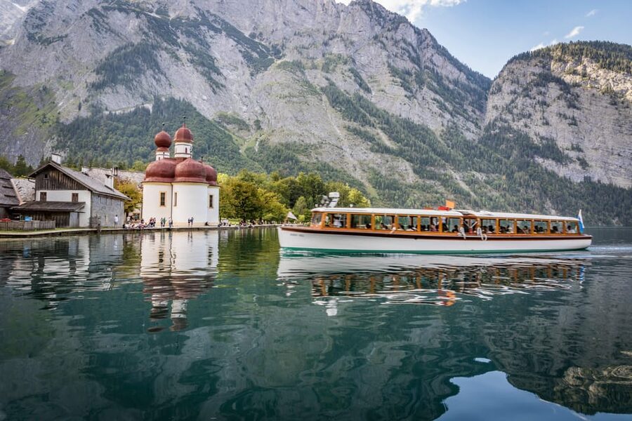 From Munich: Königssee Day Trip with Boat Ride and Salt Mine - Berchtesgaden Salt Mine: Miner Gear, Glowing Caves, and the 100-Meter Raft