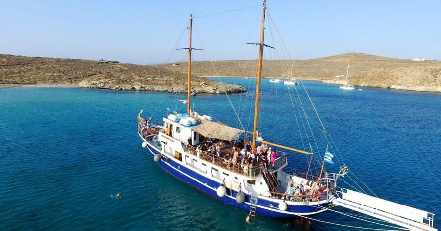 From Mykonos: Delos & Rhenia Islands Half-Day Trip by Boat - Rhenia Island Swimming: Crystal Water and the Real-World Beach Entry