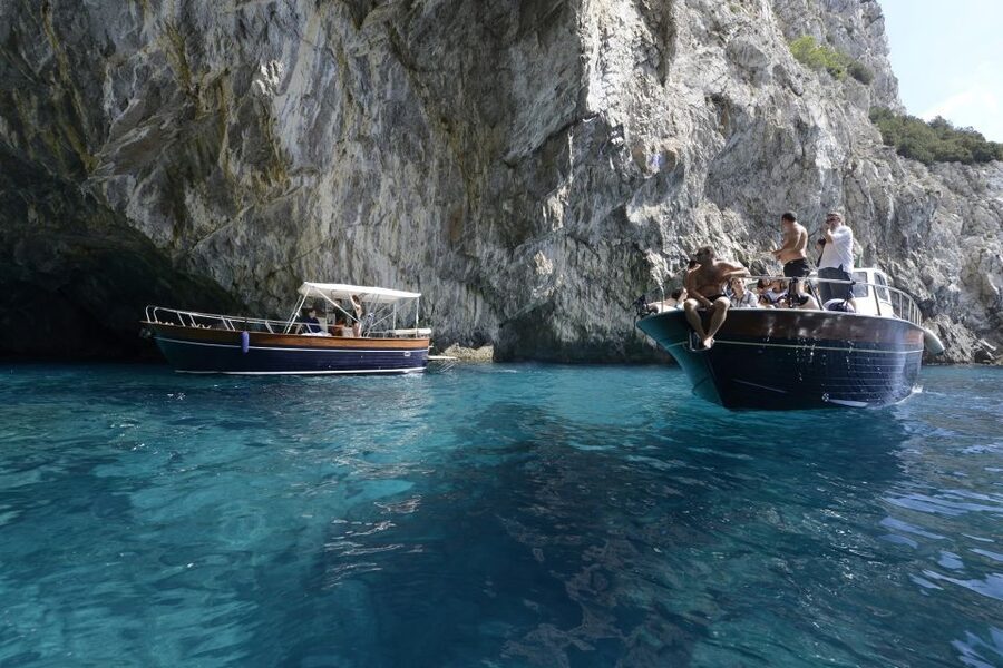 From Naples: Capri Boat Day Trip with Drinks - Onboard Food, Drinks, and the Limoncello Finish
