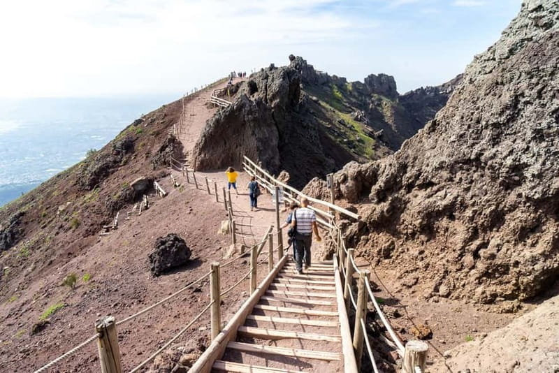 From Naples: Day Trip to Mount Vesuvius - Getting out of Naples: the air-conditioned ride and park entry