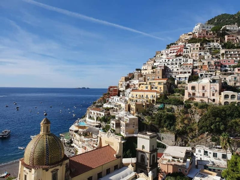 From Naples: Positano and Amalfi Day Trip by Ferry - From Naples to the coast: starting at Molo Beverello