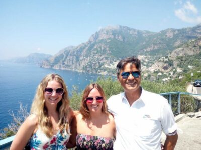 From Naples: Sorrento and Amalfi Coast Shared Day Trip - Positano One Hour: Tightly Packed Houses and the Church with a Tiled Dome