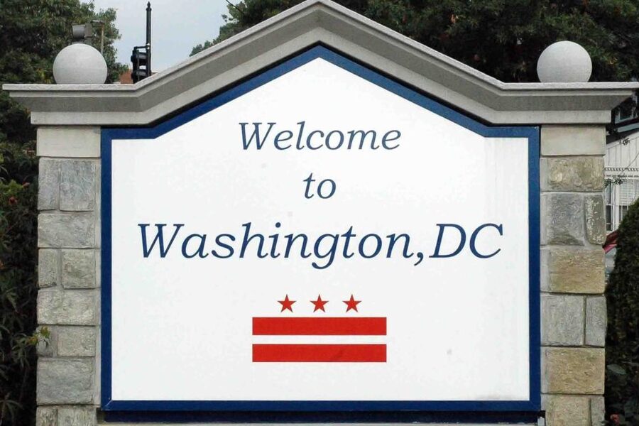 From NYC: Guided Day Trip to Washington DC by Van or Bus - White House gardens and Capitol photo time: how to make a quick stop feel worth it