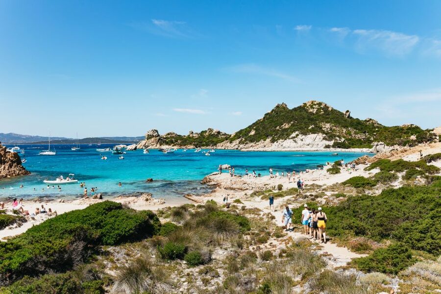 From Palau: La Maddalena Islands Full-Day Trip by Boat - Budelli: The Spiaggia Rosa Photo Moment and Porto della Madonna Pools