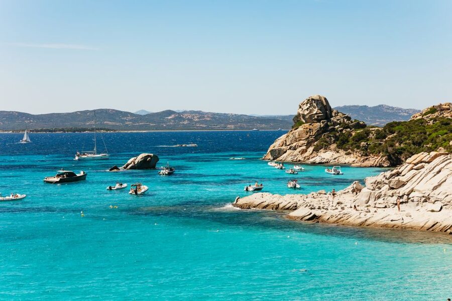 From Palau: La Maddalena Islands Full-Day Trip by Boat - Cala Santa Maria: Dock Access, Beach Time, and a 1 km Lighthouse Walk