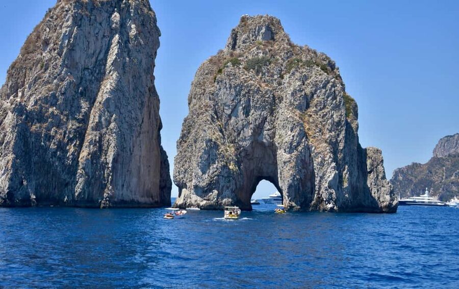 From Positano: Day trip to Capri - Group Tour by boat - Meeting at Positano Boats: what to know at Spiaggia Grande