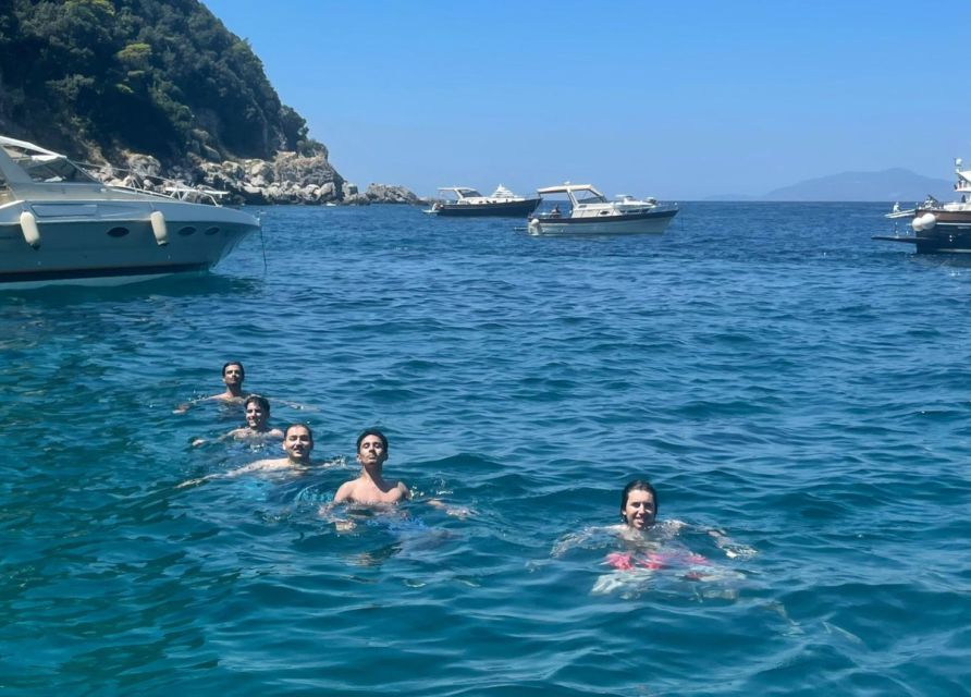 From Positano: Private Day Trip to Capri by Boat w/ Skipper - Cruise Past Capri’s Icons: White Grotto, Red Grotto, and Faraglioni