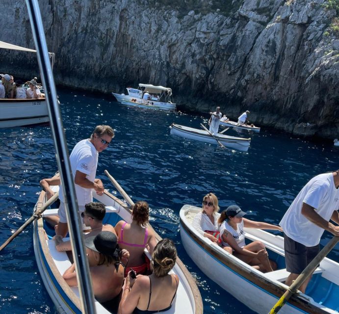 From Positano: Private Day Trip to Capri by Boat w/ Skipper - Snorkeling Gear, Swim Stops, and How to Stay Comfortable
