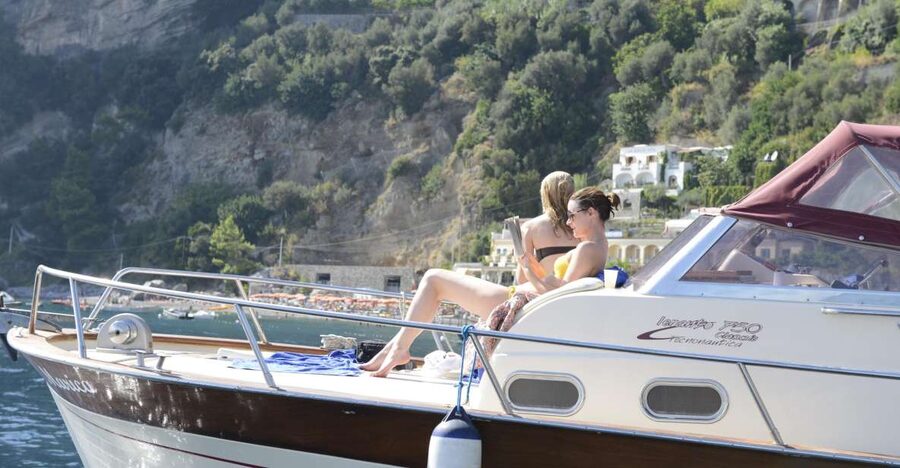 From Positano: Sorrento Coast & Capri Full-Day Trip by Boat - The boat ride: small group comfort and a real skipper at the wheel