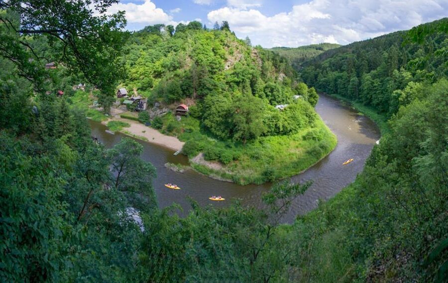 From Prague: Sazava River Canoe Day Trip for All Levels - First paddles matter: instruction that helps you relax fast