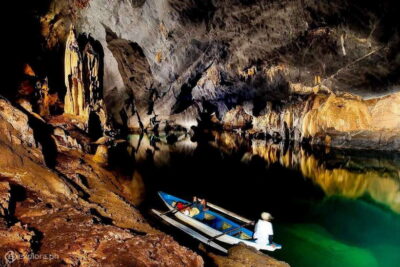 From Puerto Princesa: Underground River Full-Day Trip - Sabang Wharf wildlife + Buenavista viewpoint (Ulugan Bay) breaks up the travel day