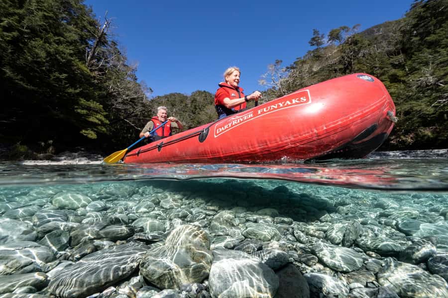 From Queenstown: Dart River Canoe & Jet Boat Day Trip - The riverside picnic lunch: the morale boost in the middle