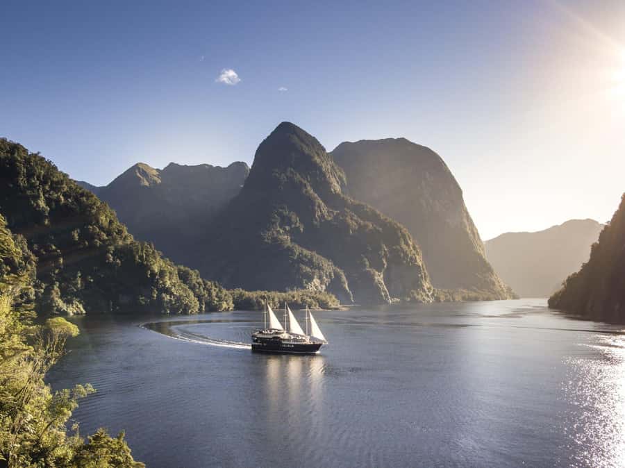 From Queenstown: Doubtful Sound Wilderness Day Trip - Lake Manapouri Crossing: The First Water Moment