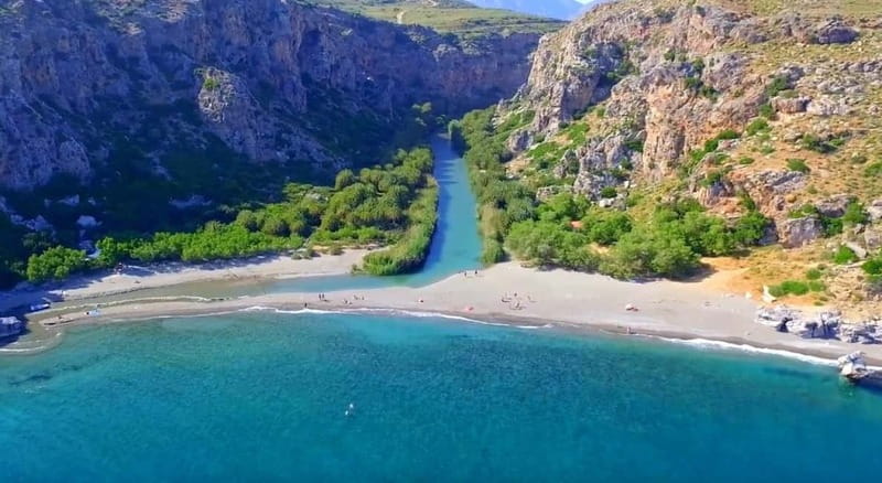 From Rethymno/Chania: Day Trip to Preveli Palm Beach - What to pack: the “wrong shoes” tax is real here