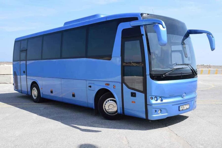From Rethymno: Chania Town Day Trip with Pick-Up - First views: what the bus ride sets up
