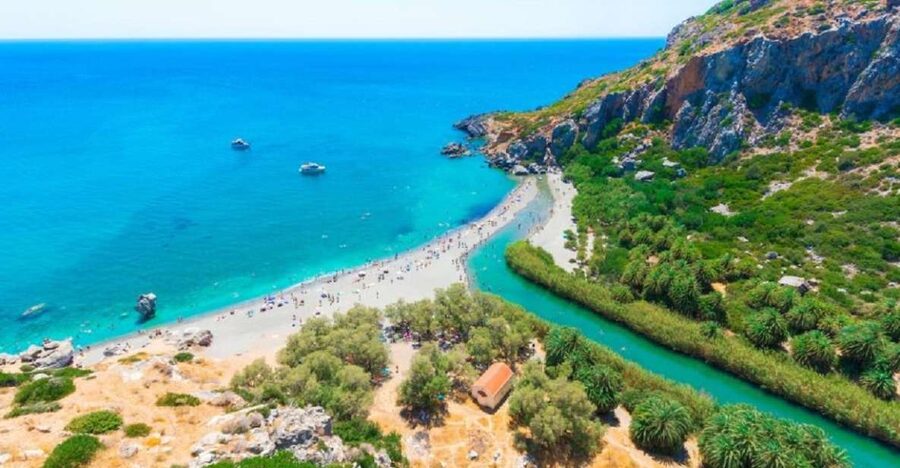 From Rethymno: Preveli Palm Beach and Kourtaliotiko Day Trip - Damnoni and the Boat Ride to Preveli