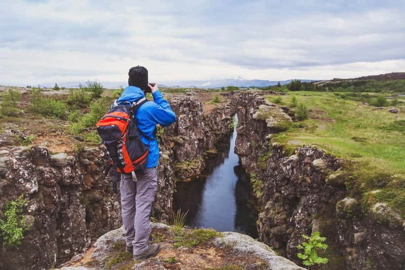 From Reykjavik: Small Group Golden Circle Day Trip - Gullfoss Waterfall: The Golden Waterfall, Up Close and Loud