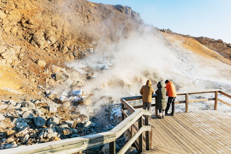 From Reykjavík: Volcanoes and Blue Lagoon Day Trip - Fagradalsfjall Volcano Views: When New Lava Meets Older Ground