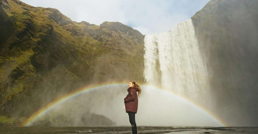 From Reykjavík: Waterfalls, Black Beach & Glacier Day Trip - Seljalandsfoss and Skógafoss: the south coast waterfall double feature