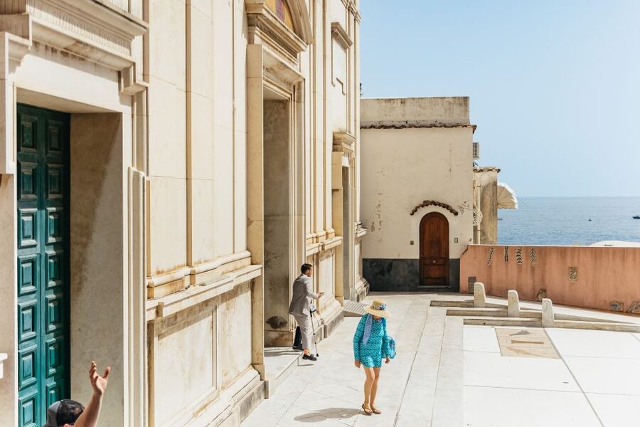 From Rome: Pompeii, Amalfi Coast and Positano Day Trip - Positano Free Time: Santa Maria Assunta, Shops, and Real Coastal Vibes