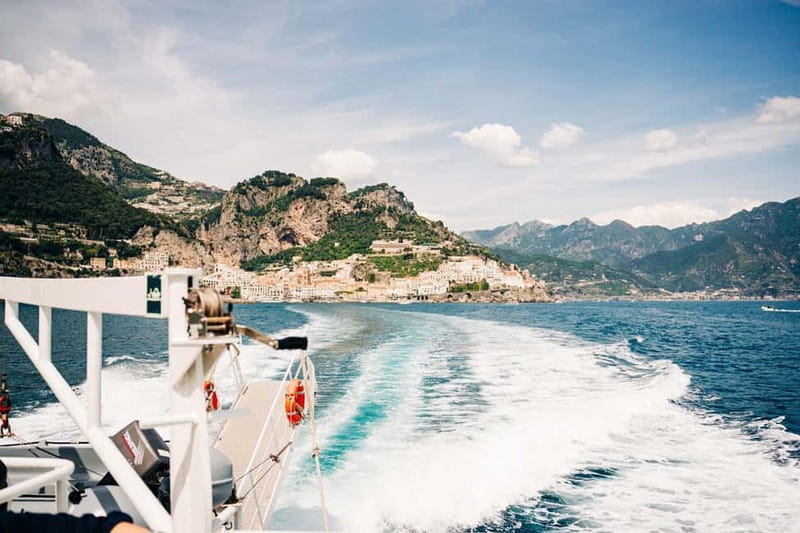 From Rome: Sorrento, Positano & Amalfi Coast Day Trip - Getting to Salerno by sea, then returning to Rome