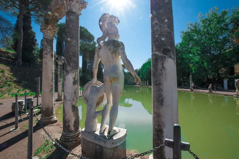 From Rome: Villa D'Este & Villa Adriana Day Trip with Lunch - Hadrian’s Villa (Villa Adriana): the imperial campus in 1 guided hour