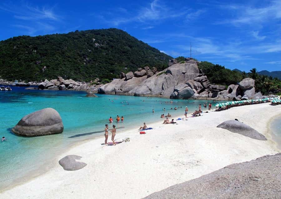 From Samui: Ko Tao and Koh Nang Yuan Speedboat Day Trip - Koh Nang Yuan: beach time plus the viewpoint hike