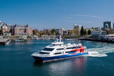From Seattle: Round Trip by High Speed Ferry to Victoria, BC - The Smooth Cruise: Seats, On-Board Options, and Puget Sound Views