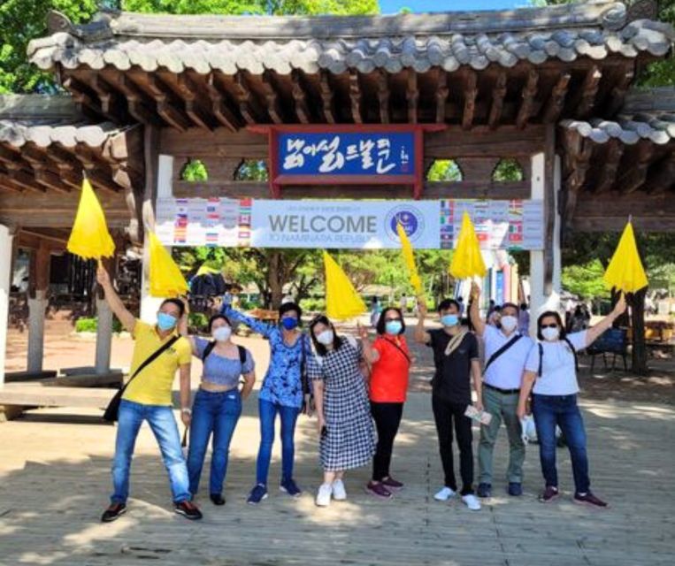 From Seoul: Nami Island, K-drama Garden & Rail Bike Day Tour - Lunch Stop: Plan for a Paid Meal and Keep Your Energy Up