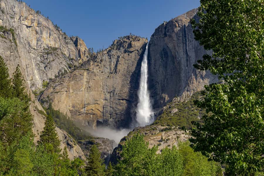 From SF: Yosemite Day Trip with Giant Sequoias Hike & Pickup - Half Dome and Yosemite Falls: why the route makes photos easier