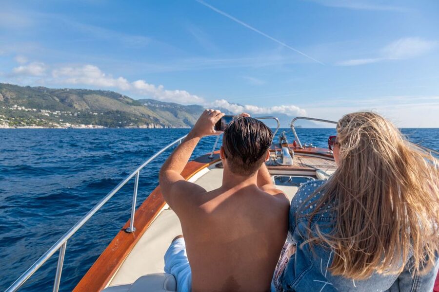 From Sorrento: Amalfi Coast Full-Day Trip by Boat - The coastline drive-by tour is the point: Furore Fjord, Li Galli, and cliffside bays