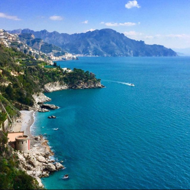From Sorrento: Amalfi Coast Full-Day Trip by Boat - Swimming and snorkeling stops: how to make the most of your sea time