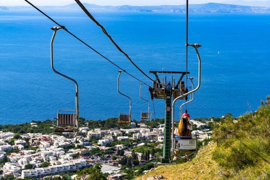 From Sorrento: Capri, Anacapri, & Blue Grotto Full-Day Trip - The optional chairlift to Monte Solaro (do it if you love panoramas)