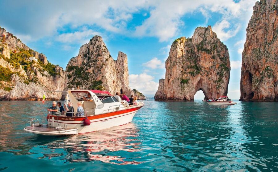 From Sorrento: Capri Island Boat Day Trip With Transfer - Key highlights at a glance