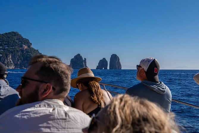 From Sorrento: Capri Small-Group Boat Tour with 4 Hours ashore - Green Grotta and Dolomite Formations: A Limestone Stop With a Twist