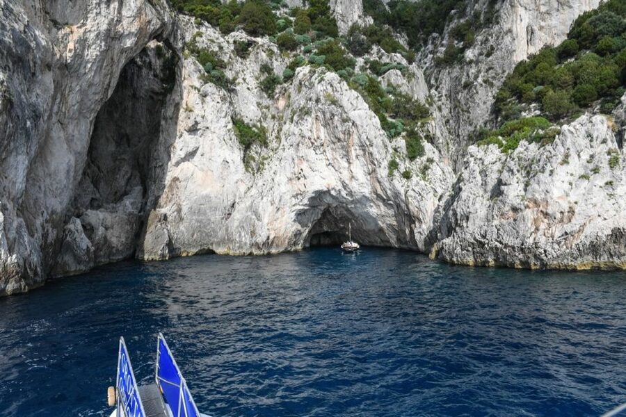 From Sorrento: Day Trip to Capri with Blue Grotto - The guided boat tour around Capri: your best photo angles