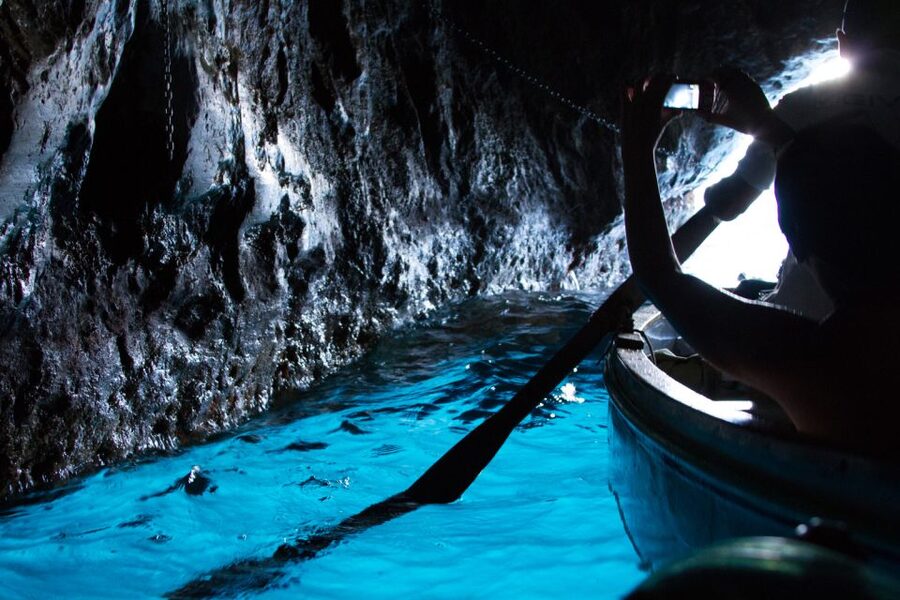 From Sorrento: Full-Day Trip to Capri and Blue Grotto - Anacapri and the chair lift: choosing height for better views