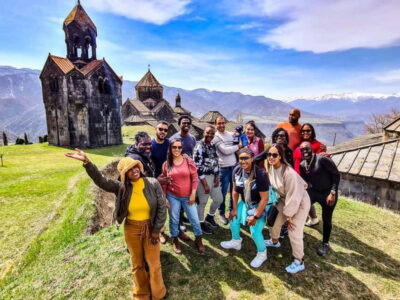 From Tbilisi: Day Trip to Armenia with Homemade Lunch - Akhtala fortified monastery and the blue frescoes stop