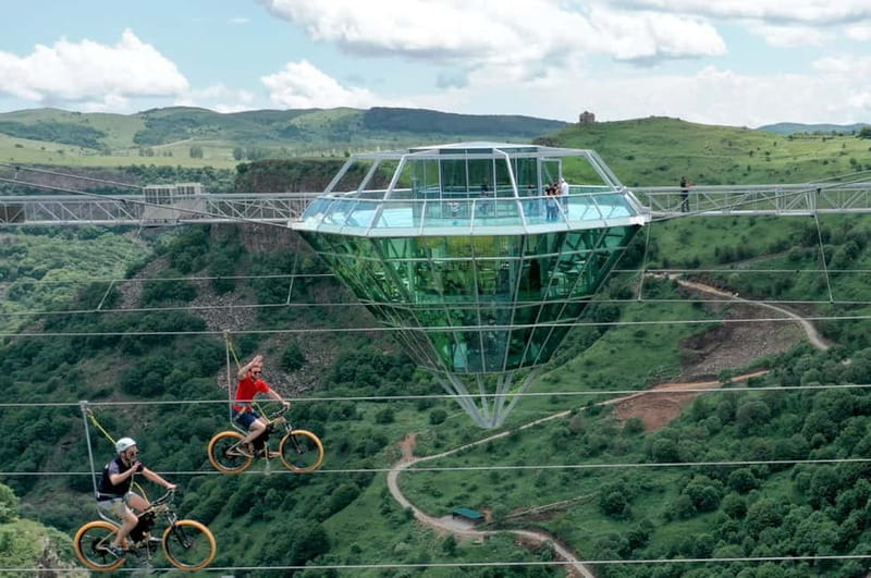 From Tbilisi: Diamond Bridge and Dashbashi Canyon Day Trip - Diamond Bridge first: what that glass span is really like