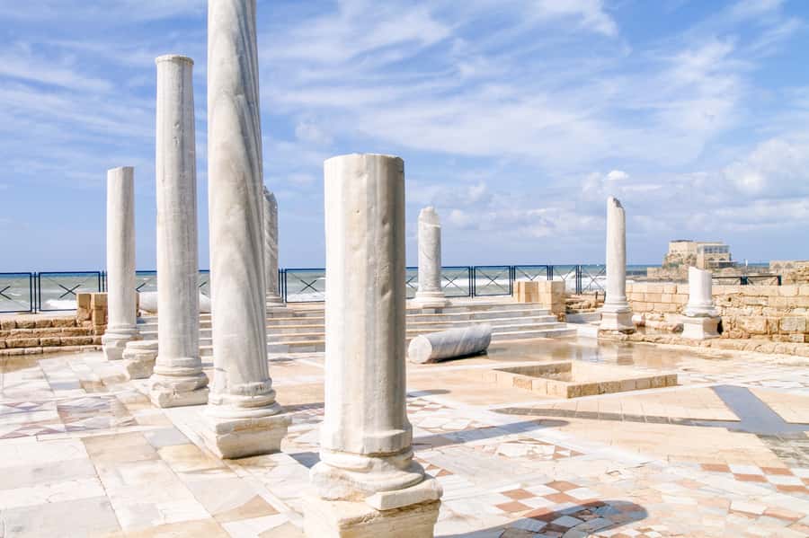 From Tel Aviv: Caesarea, Haifa and Akko Day Trip - Haifa’s Baha’i terraces: UNESCO views without the garden entry