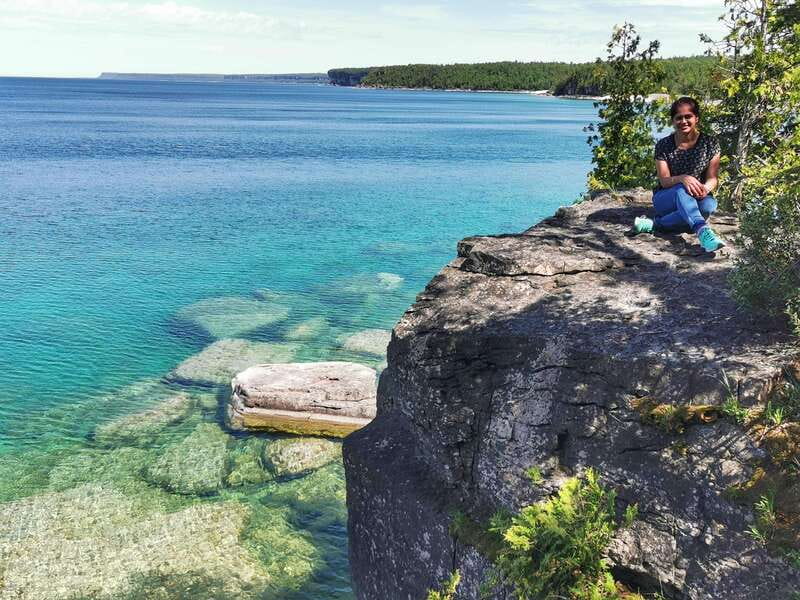 From Toronto: Bruce Peninsula National Park Guided Day Trip - Overhanging Point: a quieter viewpoint with a big horizon