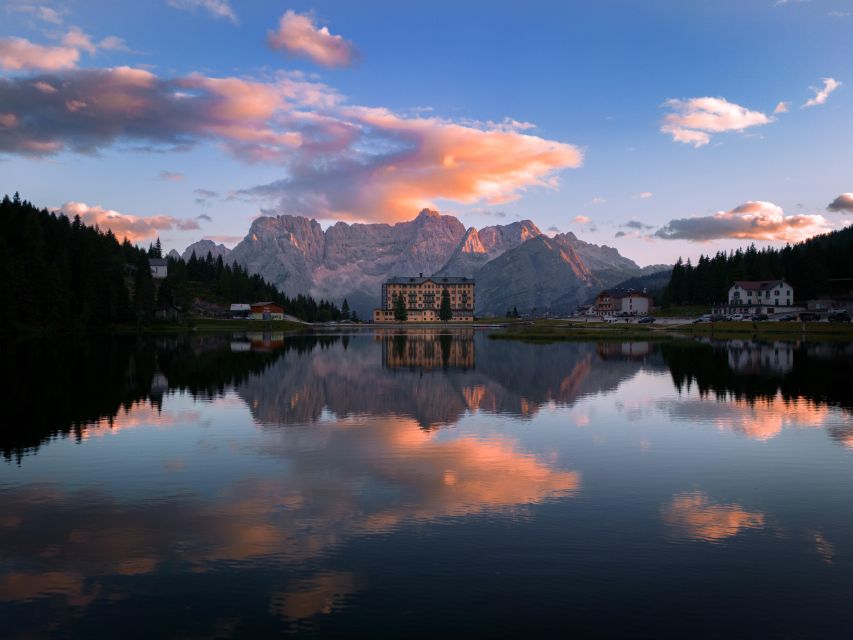 From Venice: Dolomites and Prosecco Hills Day Trip with Wine - Santa Croce Lake and the early scenic breaks