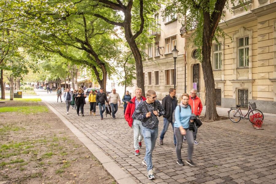 From Vienna: Bratislava Day Trip - Getting oriented in the historical center on a 2-hour walking tour