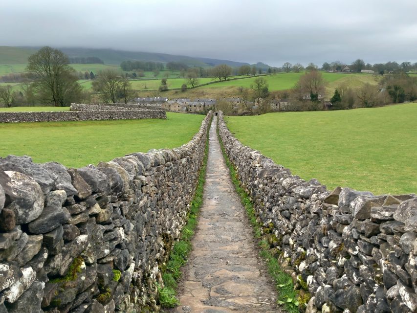 From York: Herriot and Yorkshire Dales Day Trip - Linton Falls: choose your walk level and meet your guide by the bridge