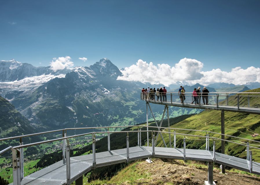 From Zurich: Grindelwald First Mountain Adventure Day Trip - First Cliff Walk by Tissot: adrenaline without extreme planning