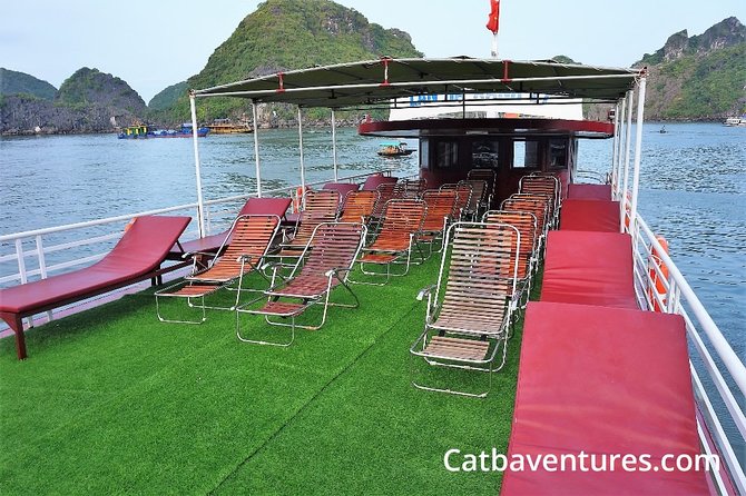 Full day trip to Lan Ha-Ha Long Bay from Cat Ba, avoid the crowds - Halong Bay time: limestone islands, but with a lighter touch