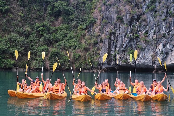 Full day trip to Lan Ha-Ha Long Bay from Cat Ba, avoid the crowds - Lunch on board: why the food is a big part of the value